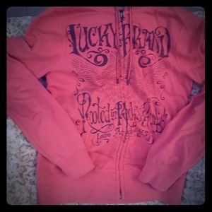 Hooded Zipper Light Sweatshirt